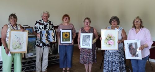 Painting competition winners